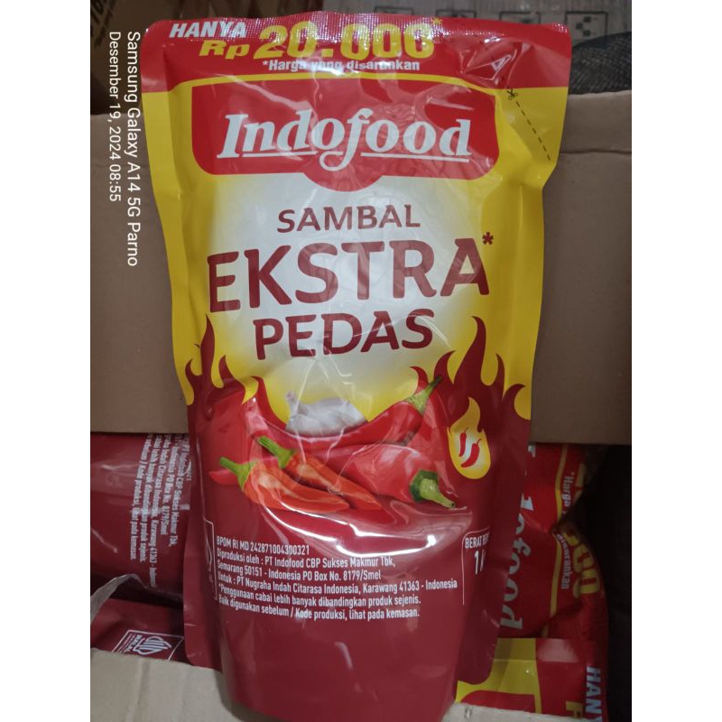 

Indofood Sambal Ekstra Pedas