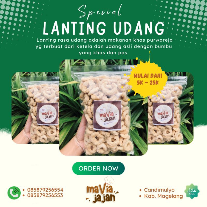 

LANTING UDANG KHAS PURWOREJO / LANTING UDANG GURIH DAN RENYAH