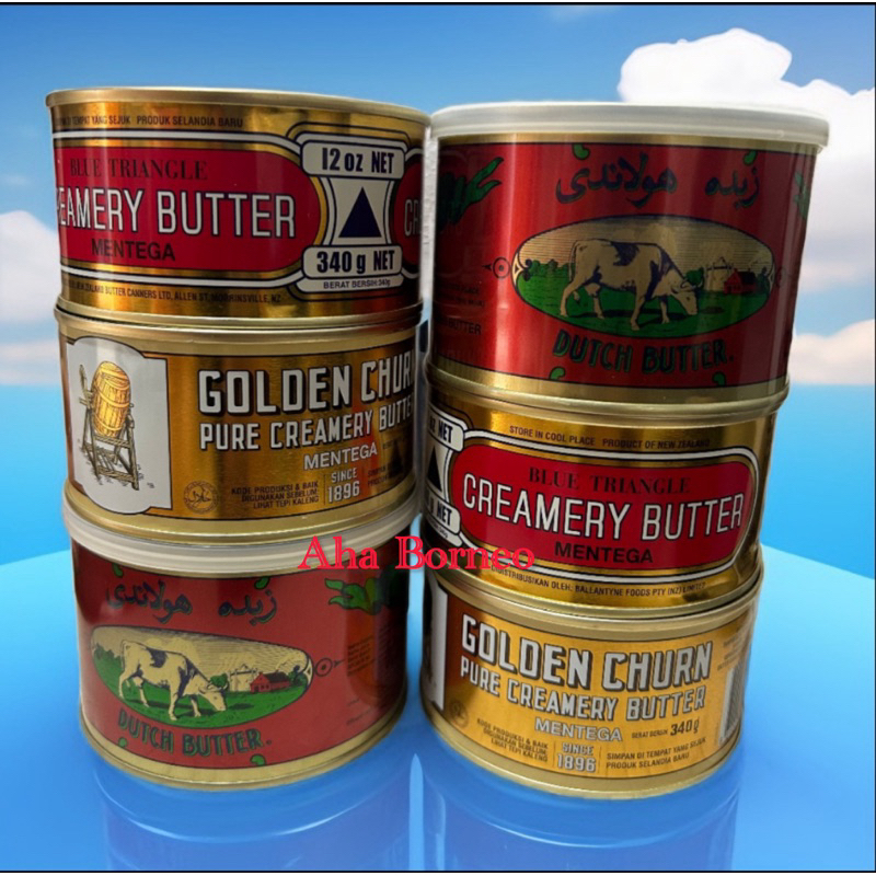 

Mentega WISMAN SAMKOK GOLDEN CHURN CREAMERY BUTTER / Wijsman Holland / Salted Butter