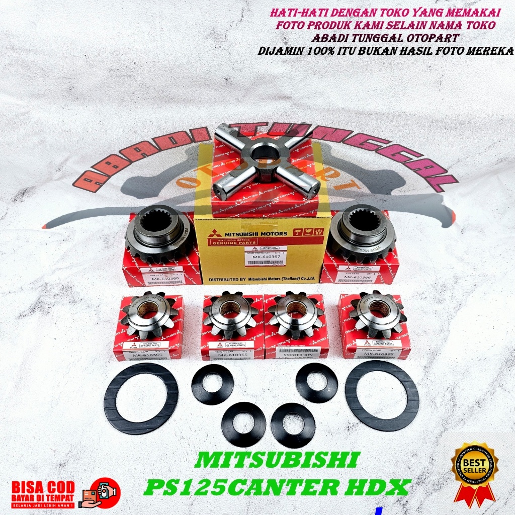 GIGI BOLU GIGI GARDAN SET PS125 CANTER HDX 1SET