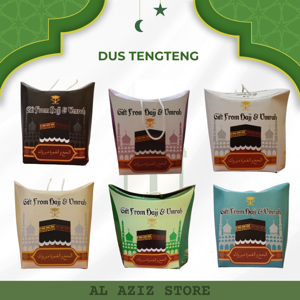 

1 pack(isi 50pcs) Dus tenteng dus tali goodie bag paketan oleh oleh hajji dan umroh