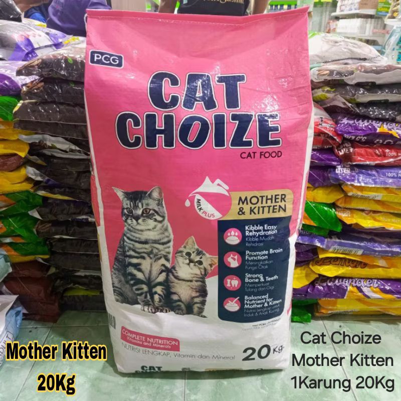 Makanan Kucing Cat Choize Mother & Kitten 1Karung