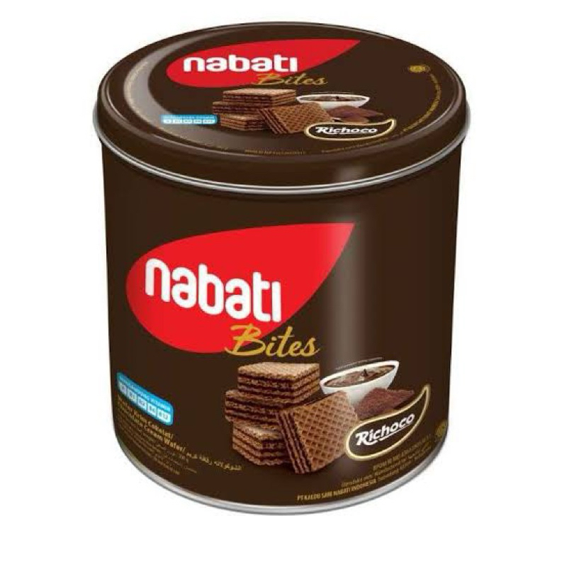 

Nabati wafer kaleng kemasan 287g