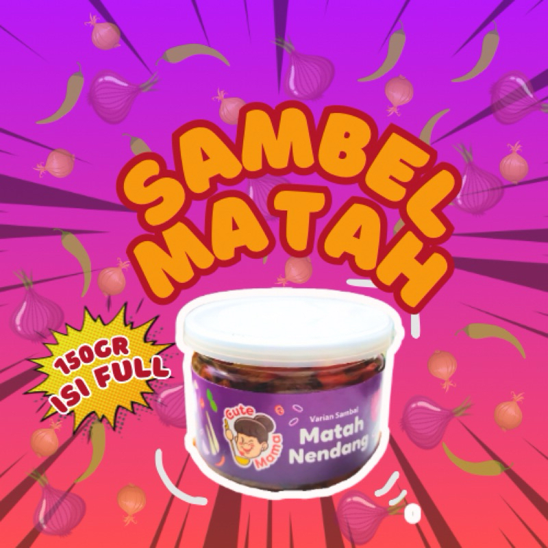 

Sambel Cute Mama - Sambel Matah / 150gram - 100% Halal