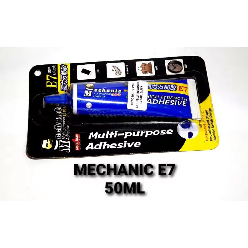 LEM JELLY MECHANIC E7 50ML BLACK/ LEM LCD MECHANIC E7 50ML WHITE / TRANSPARANT