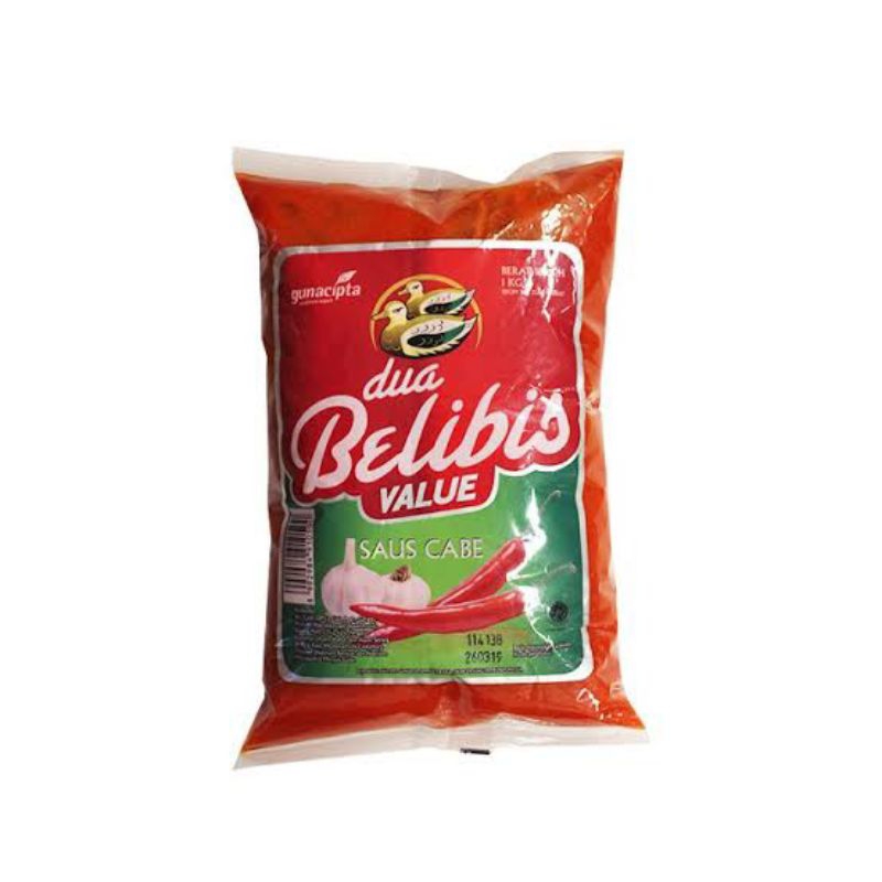 

Saus Belibis Cabe Value Bantal 1kg