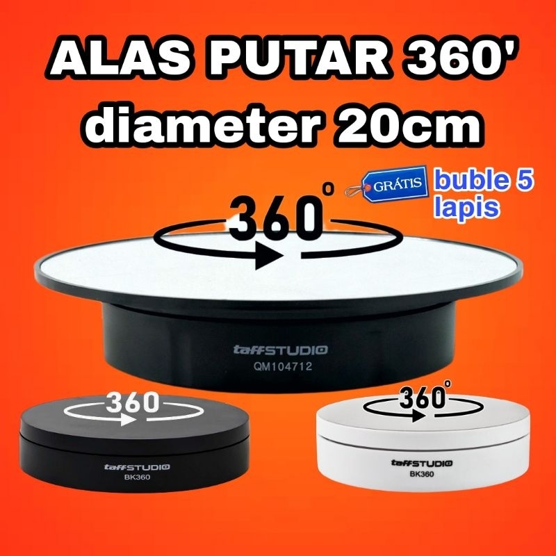 alas putar fotografi rotator display meja putar alat putar