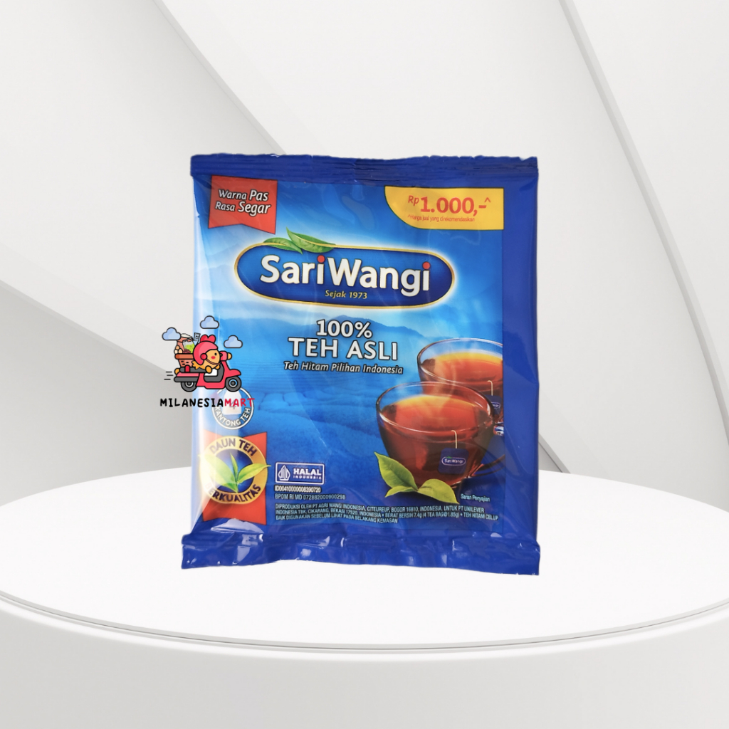 

TEH CELUP SARIWANGI 4 KANTONG TEH harga 12 PCS