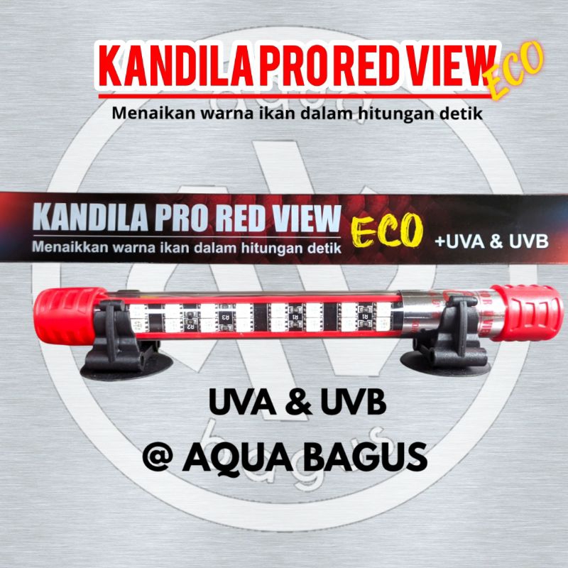 Lampu Led Celup Kandila Pro Red View Eco+UVA & UVB
