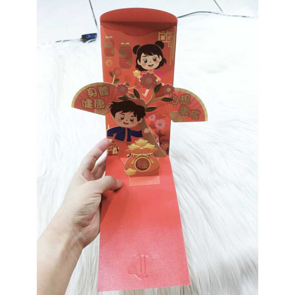 

Angpao Imlek Pop Up Anak 4215 Lucu Unik Limited Edition