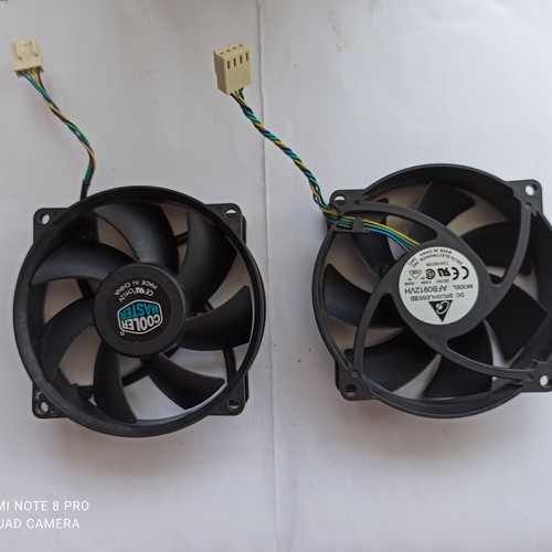 FAN bulat EX FAN PROSESOR DELTA ELECTRONIC DC. 12V 0.60A 4PIN diameter 9cm