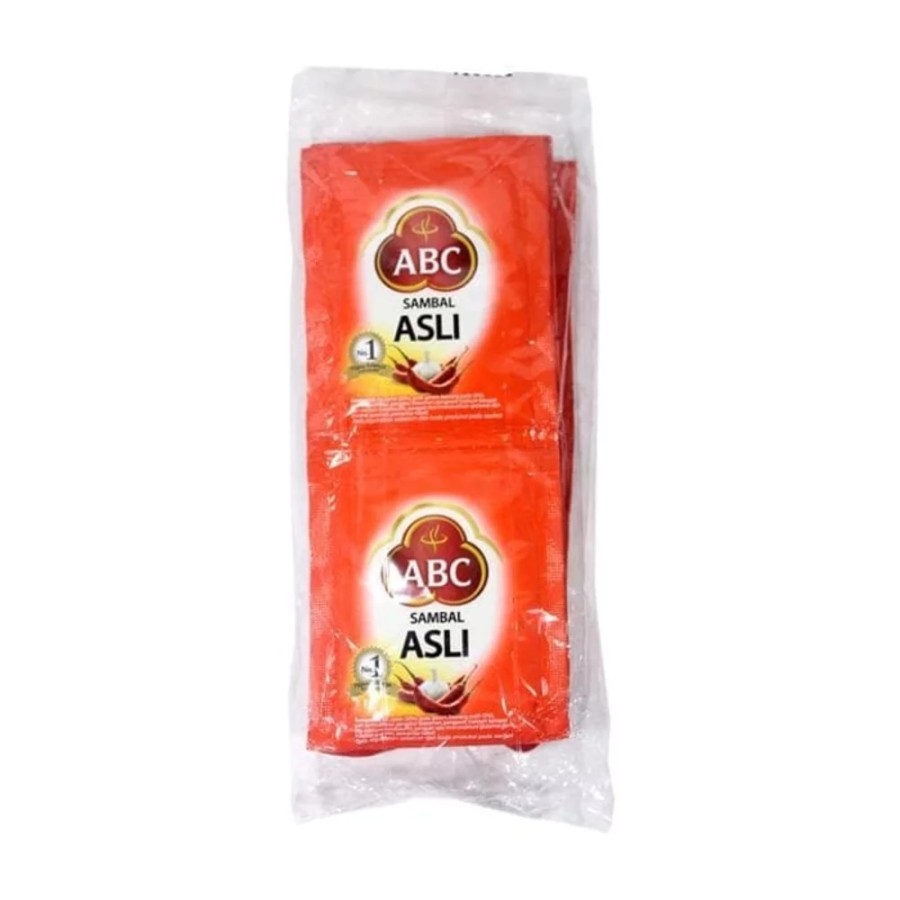 

[TCS] ABC Saos / Saos Sambal Bungkus 18gram (1pack = isi 10)