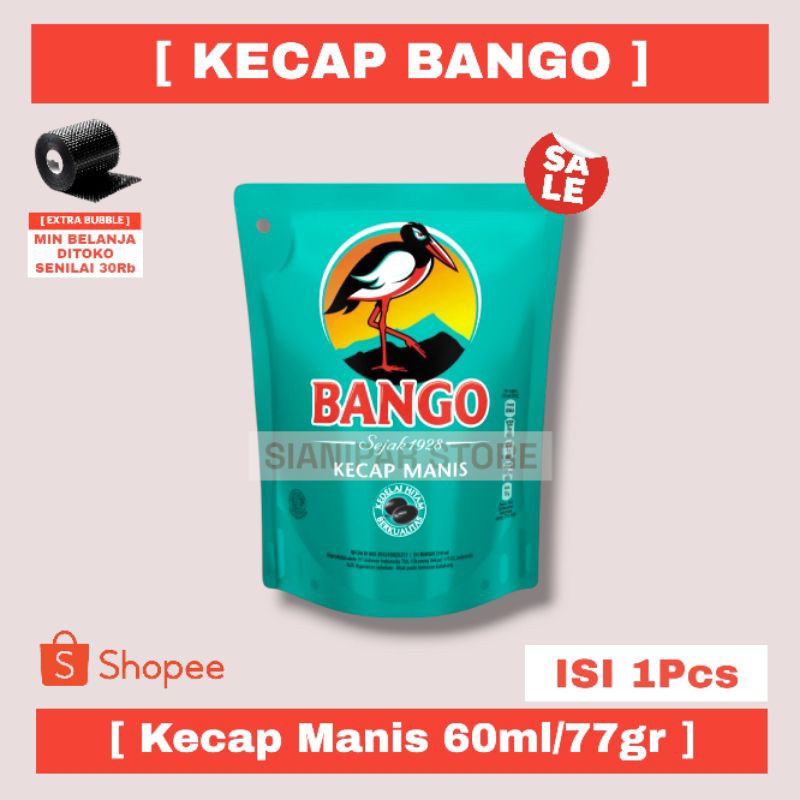 

BANGO Kecap Manis Pch 60ml/77gr