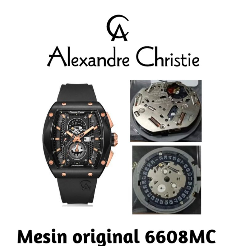 mesin Alexandre christie original 6608MC