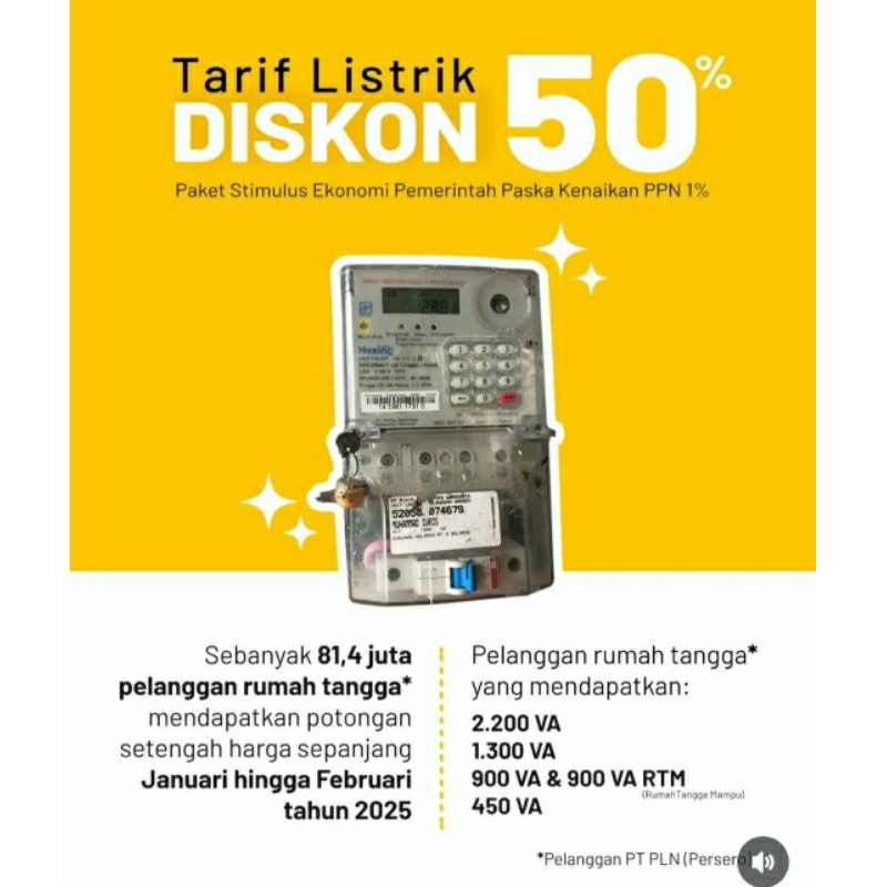 Promo token listrik pintar