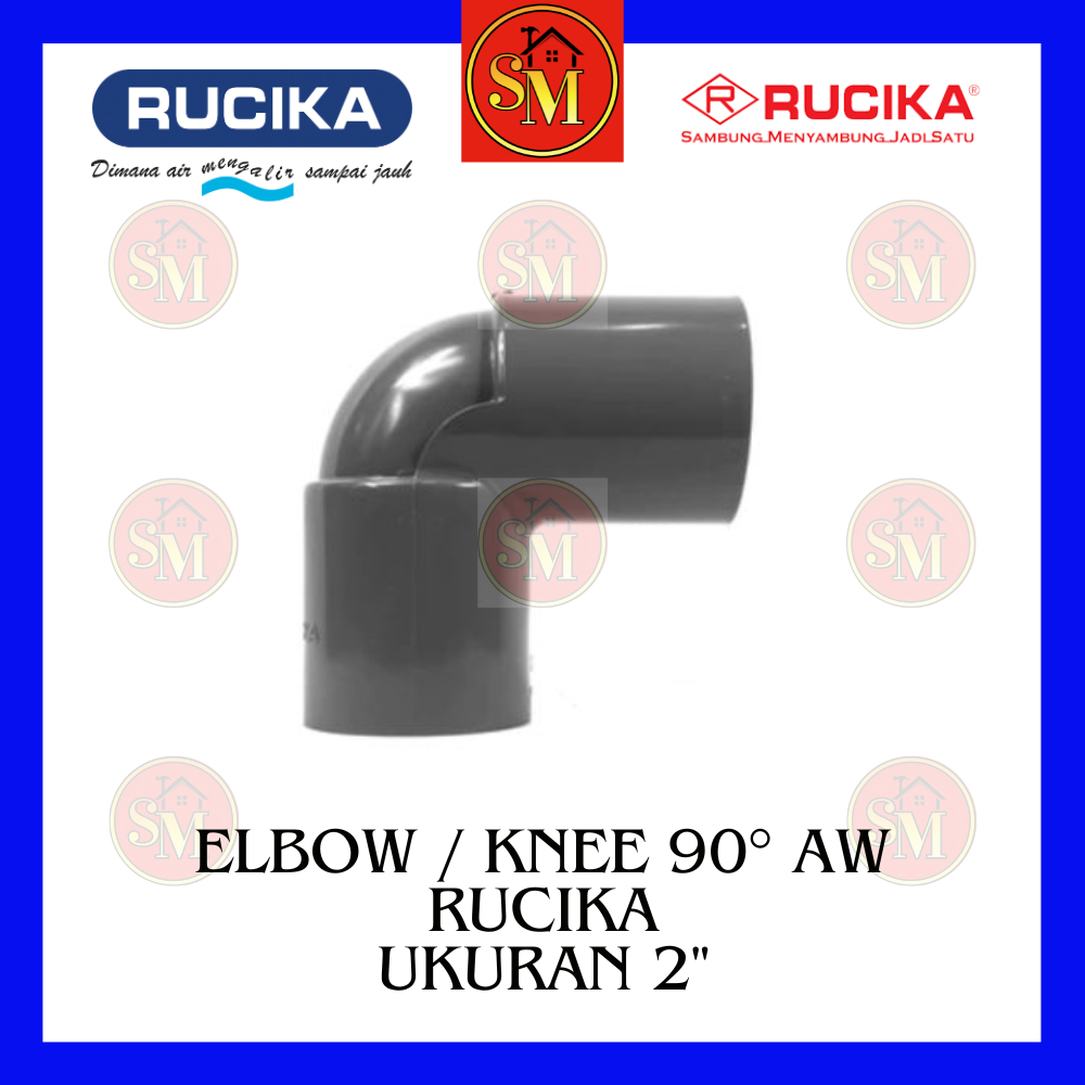 Elbow / Knee PVC Rucika AW 2"