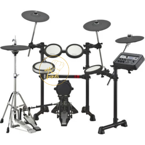 Paket Dram Drum Elektrik Tipe DTX 6K3X Digital Modul Instrumen Alat Musik Band Pop Rock Double Pedal