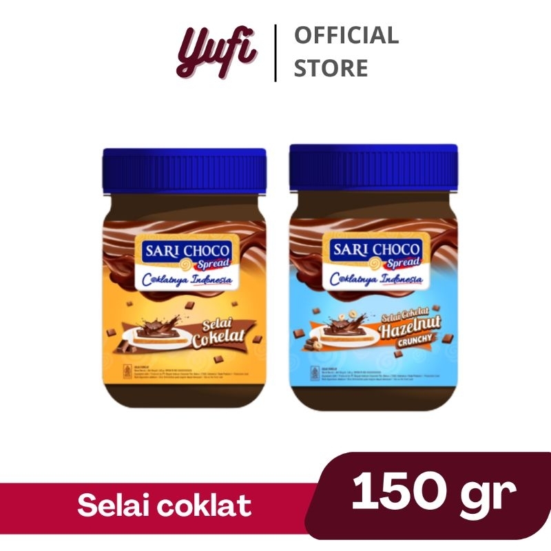 

Sari Choco Spread kemasan jar 150 gram