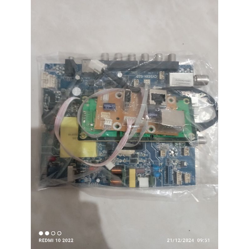 MB MOBO MAINBOARD MODULE MESIN TV POLYTRON PLD32AD1508G/ PLD 32AD1508 (MB PN 32)