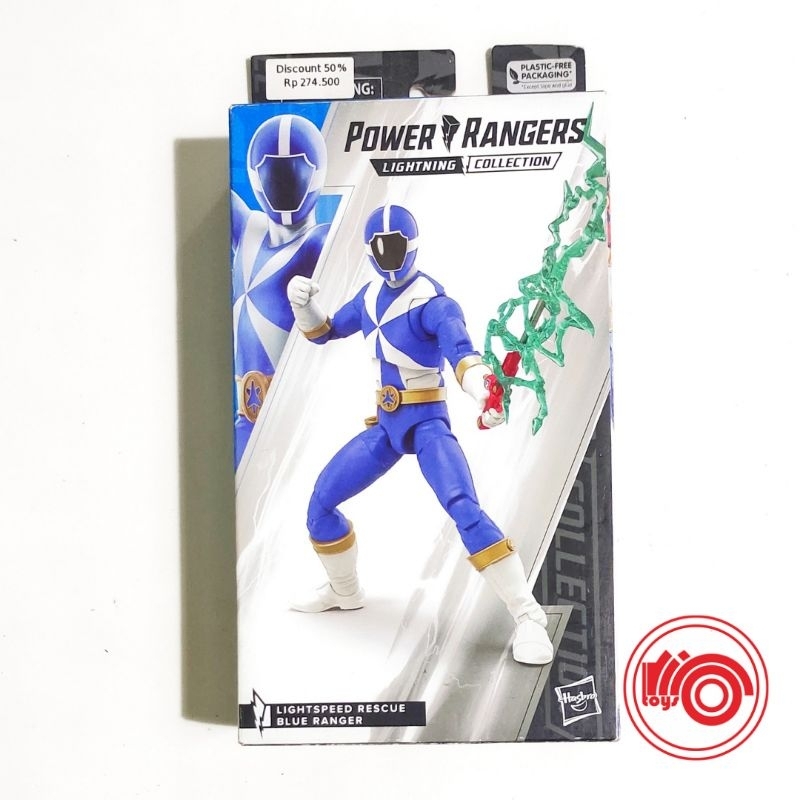 Lightning Collection Power Rangers Lightspeed Rescue Blue Ranger