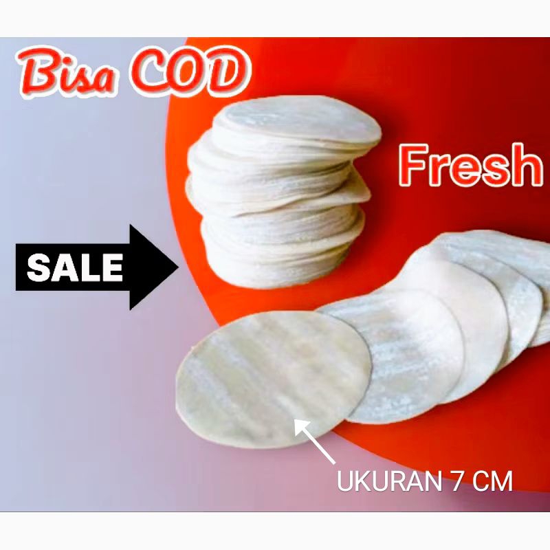 

Kulit Dimsum 7 cm isi 100 pcs Halal