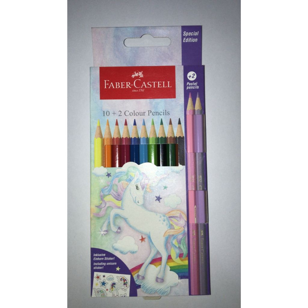 

FABER CASTELL 10+2 COLOUR PENCILS