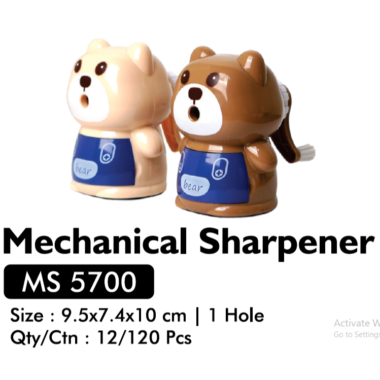 

RAUTAN PENSIL MEJA V-TEC MS 5700 / SHARPENER PENSIL / PERALATAN SEKOLAH