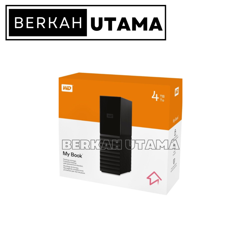 WD MYBOOK - WDC MY BOOK DESKTOP 3.5 INCH 4TB 6TB 8TB - HDD EXTERNAL DESKTOP