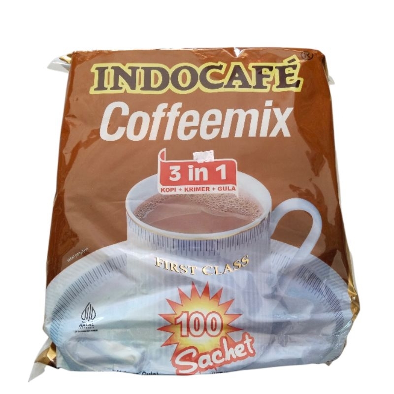 

Kopi Indocafe coffeemix 1 bag isi 10renceng jadi 100pcs