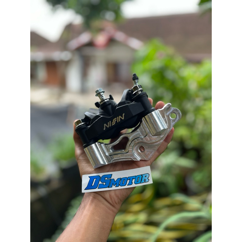 PAKET KALIPER NISSIN TWIN AFRICA ORIGINAL PNP UNTUK RX KING NEW MUDA RXKING DISC PIRINGAN CAKRAM 300