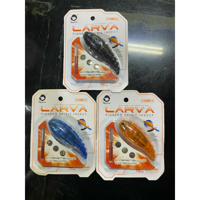 mainan anak Larva pioneer spirit insect jalan