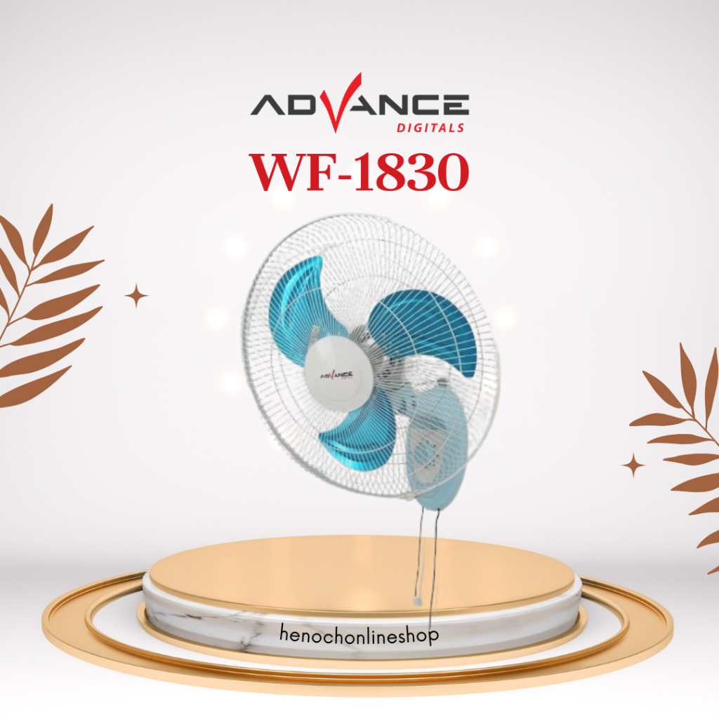 Kipas Angin Dinding Advance WF-1830 18 Inch - Efisien dan Praktis