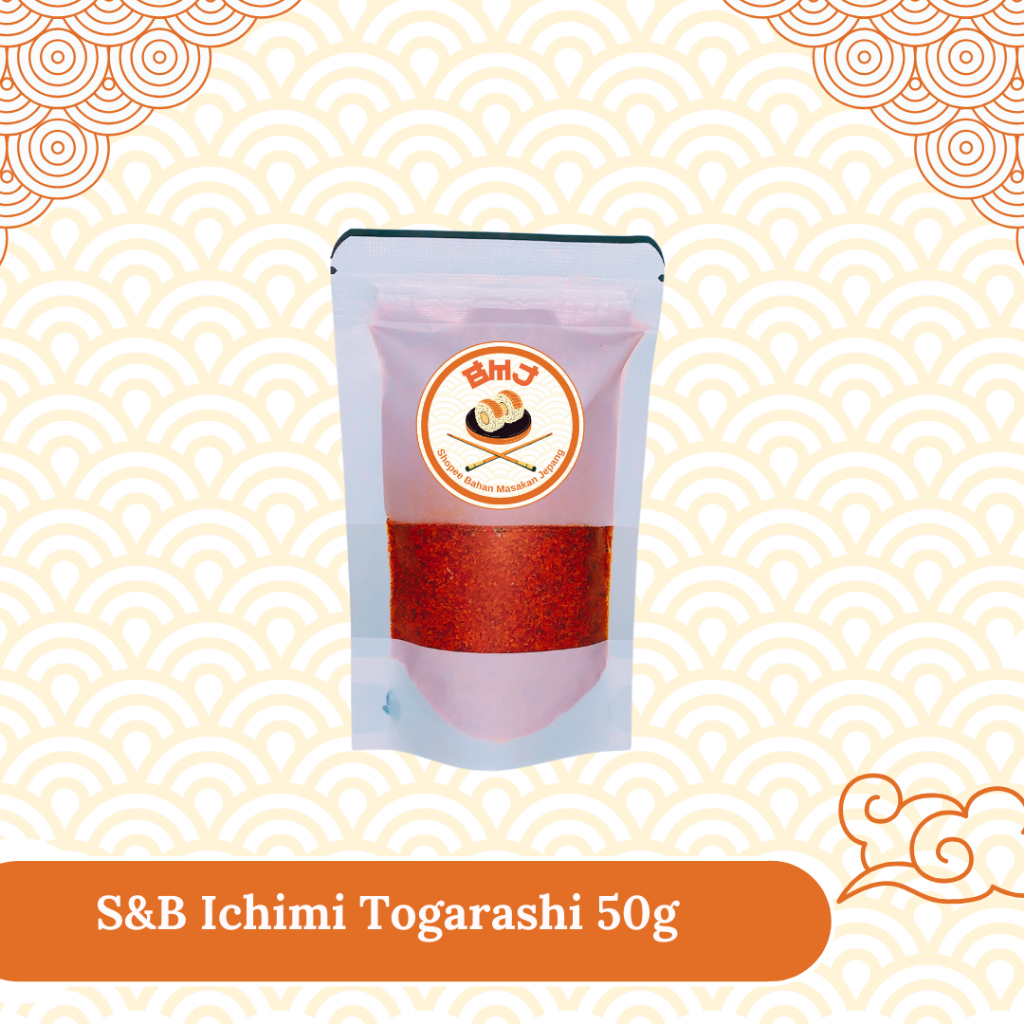 

S&B Ichimi Togarashi 50 g │ Bubuk Cabe Import Jepang │ Chili Powder for Sushi Ramen