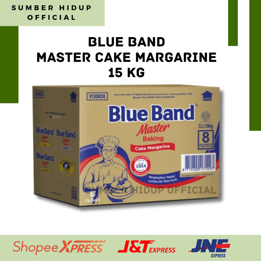 BLUE BAND MARGARIN 15 KG /  BLUE BAND MASTER CAKE MARGARINE 15 KG /  BLUE BAND MCM 15 KG