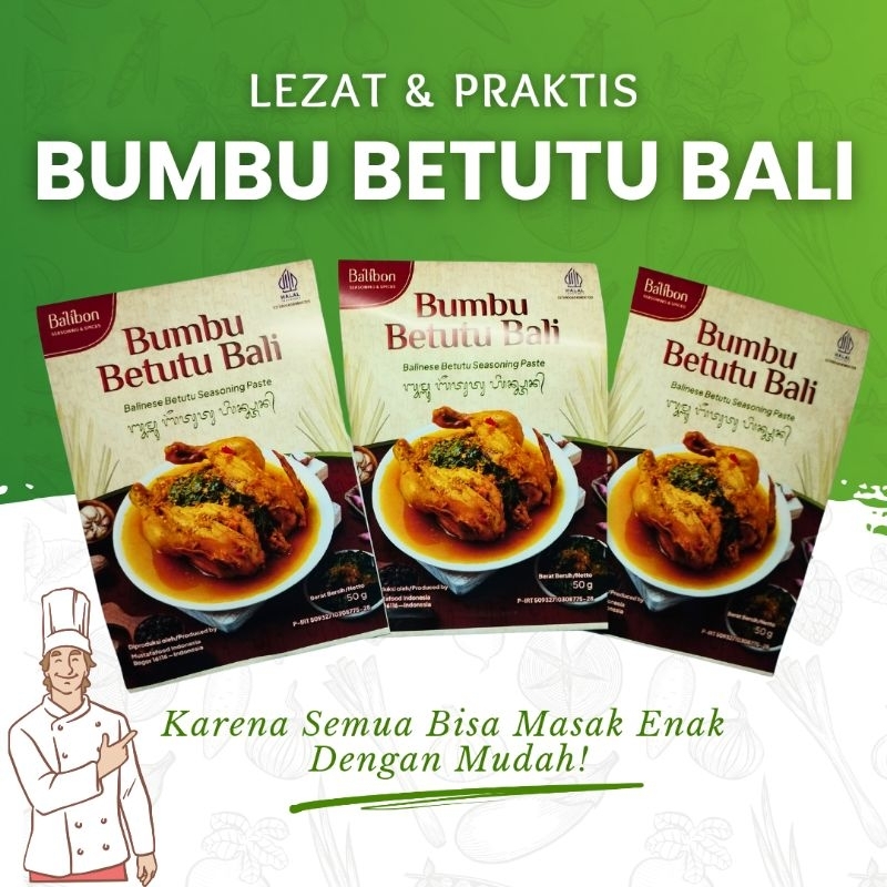 

Balibon BUMBU BETUTU BALI 50g