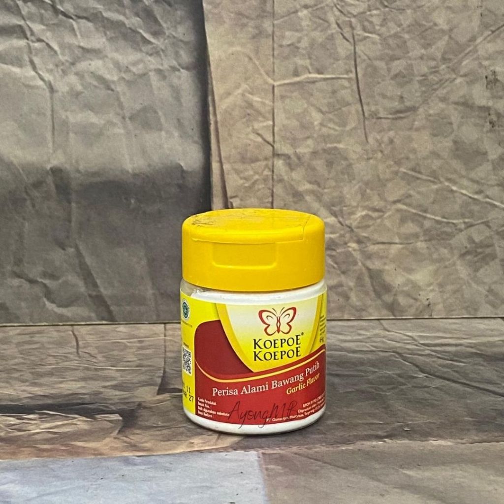 

GARLIC FLAVOUR / BAWANG PUTIH PERISA ALAMI KOEPOE KOEPOE 70 GR