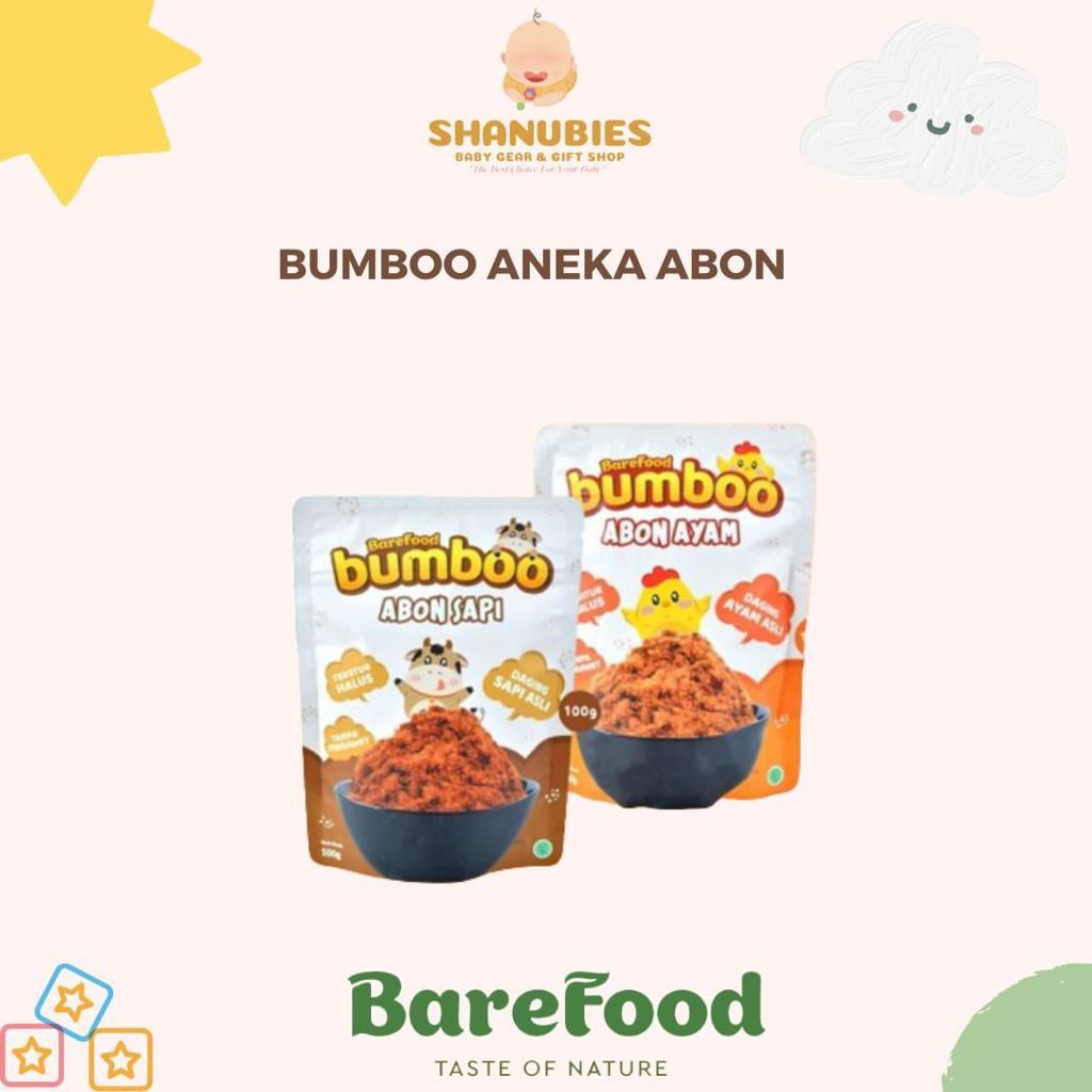 

BAREFOOD BUMBOO ABON ASLI SAPI ABON TUNA - TEKSTUR LEMBUT UNTUK MPASI - TANPA MSG DAN PENGAWET