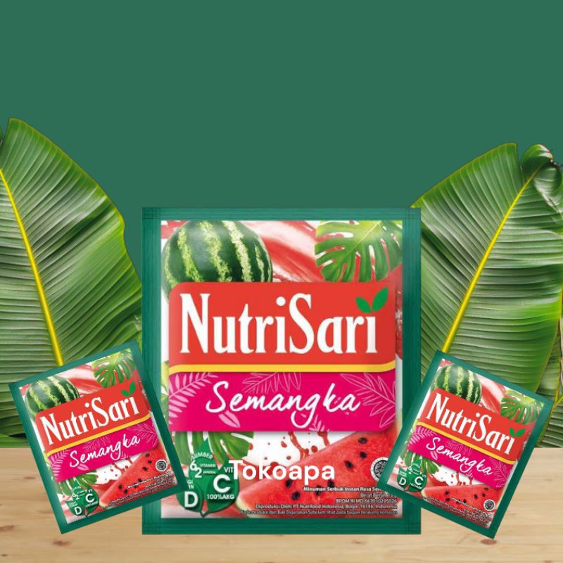 

Nutrisari Semangka 1 renceng (10sachet)