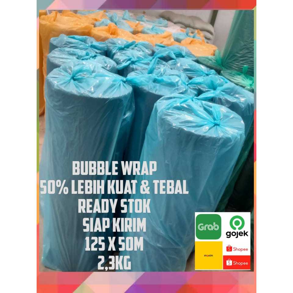 

BUBBLE WRAP TEBAL 50 METER 2,3kg GROSIR TERMURAH SIAP KIRIM