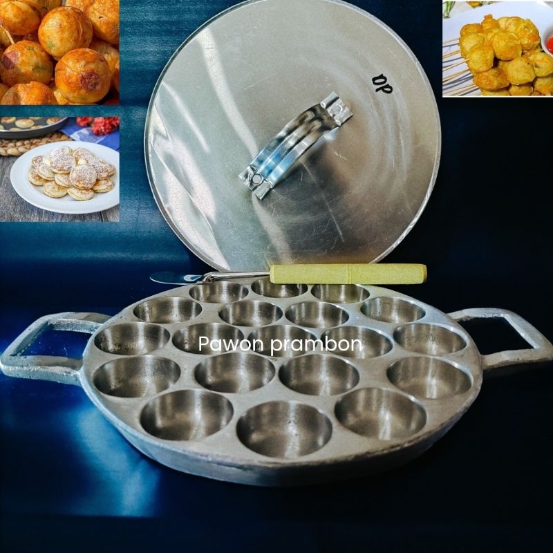 Cetakan telur congkel, pentol telur, pentol korea 19 lubang, cetakan kie cis, kue cubit, lumpur mini