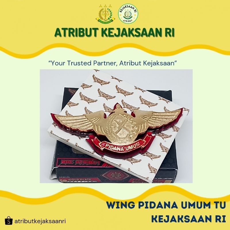 ATRIBUT KEJAKSAAN RI - WING PIDANA UMUM TU KEJAKSAAN RI