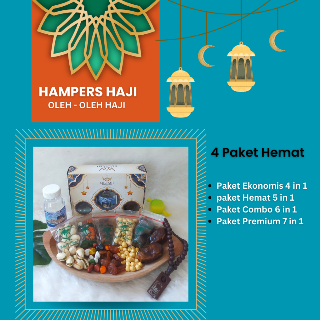 

(zahraolshop04)promo diskon Hampers Oleh Oleh Haji Ekonomis Premium Free Box