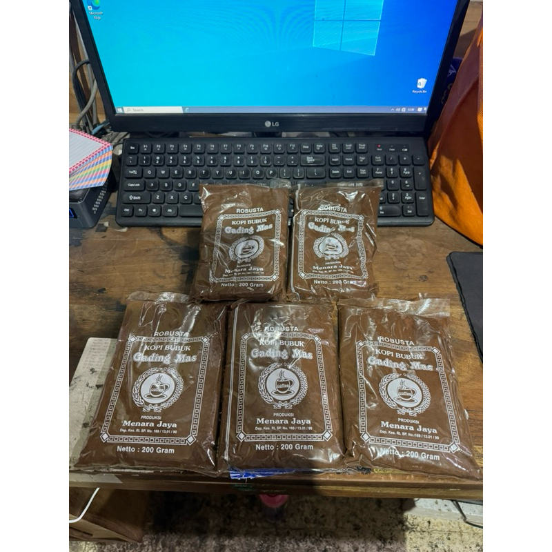 

KOPI BUBUK GADING MAS KEMASAN 200gram