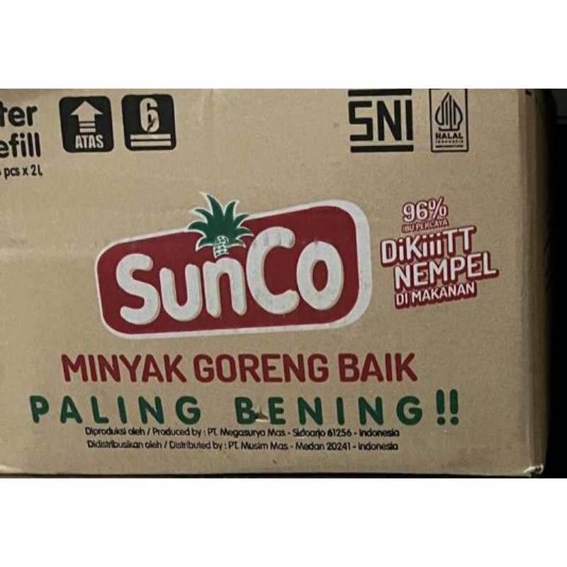 

Minyak Sunco 2lt x 2 dus