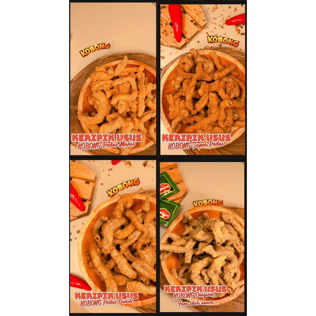 

KRIPIK USUS/KERIPIK USUS/USUS KRISPY/KRIPIK USUS ORIGINAL/KRIPIK USUS PEDAS