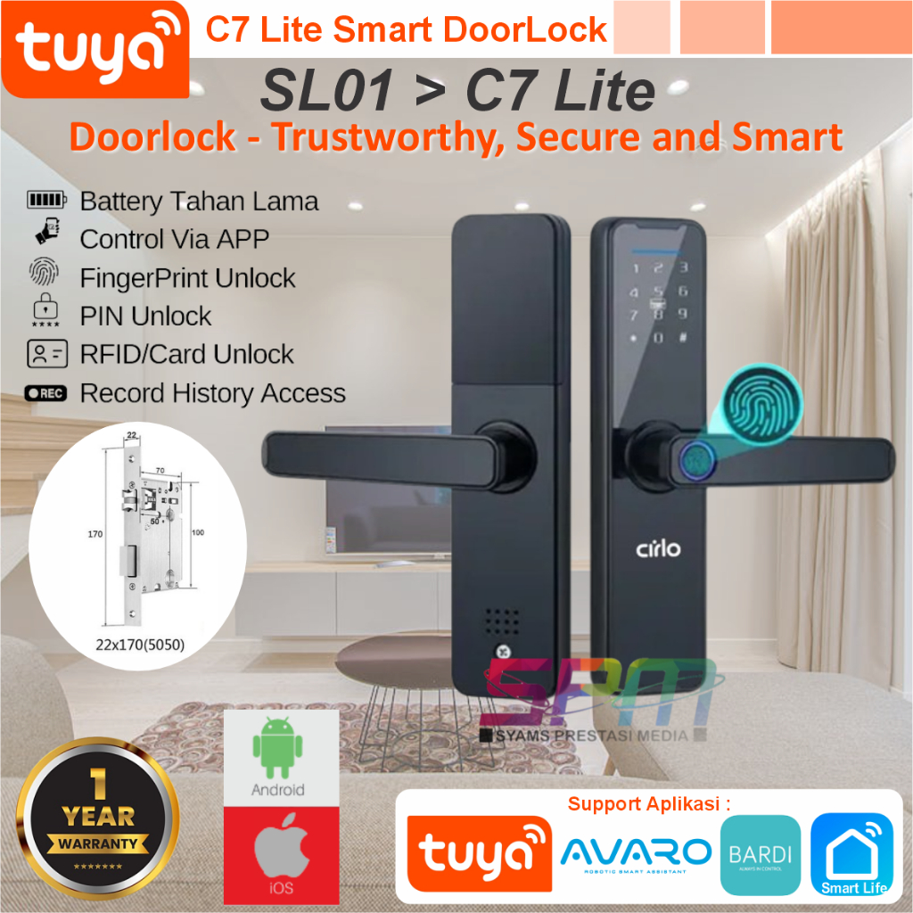 AVARO SMART DOOR LOCK SL-01