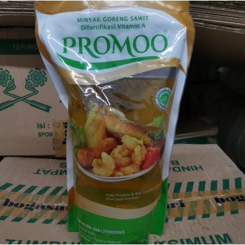 

Minyak Goreng Promoo Kemasan 1L Refill Pouch SATUAN