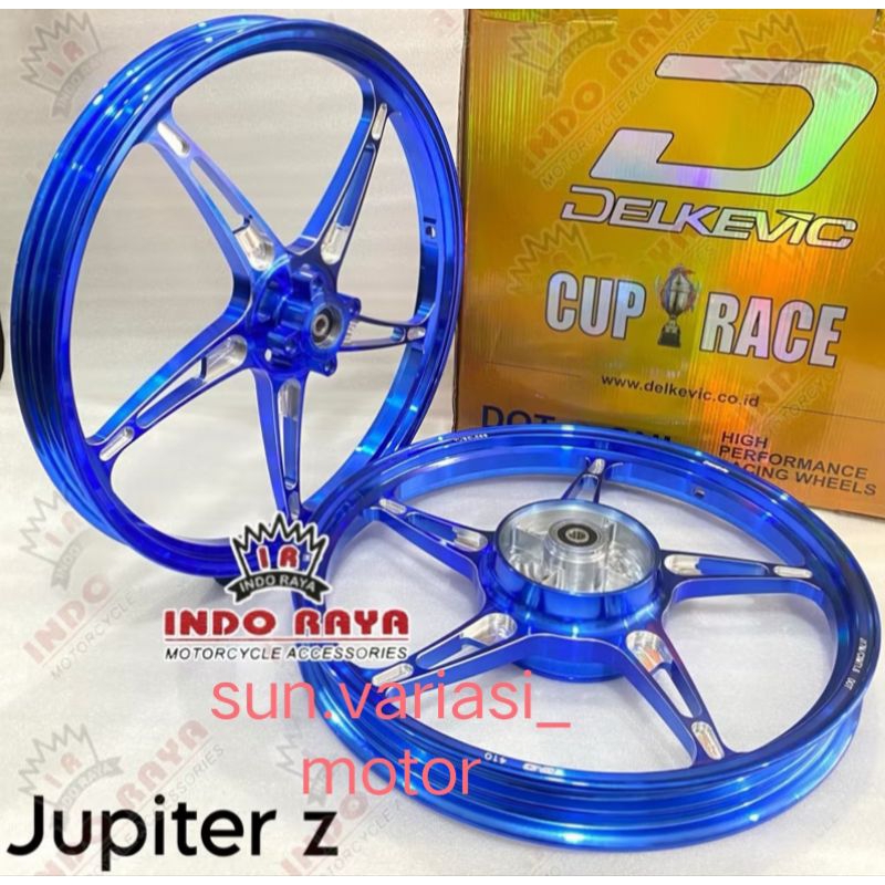 VELG DELKEVIC KSPEED RING 17 FOR JUPITER Z/JUPITER MX/VEGA NEW/VEGA ZR/FIZR ORIGINAL DND DELKEVIC