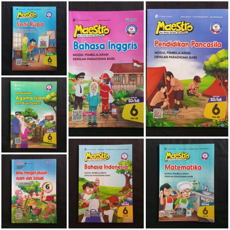 LKS MAESTRO. KELAS 6 SD/MI JILID 6B. KURMER. 2024/2025