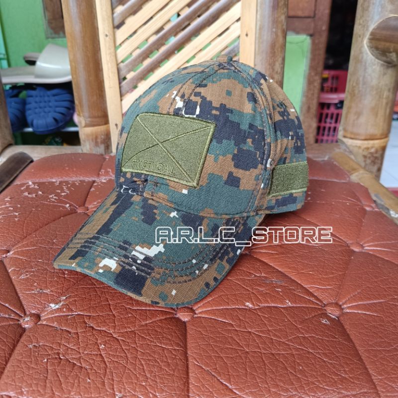 topi tactical loreng marpat bdu full ripstop cotton baseball caps